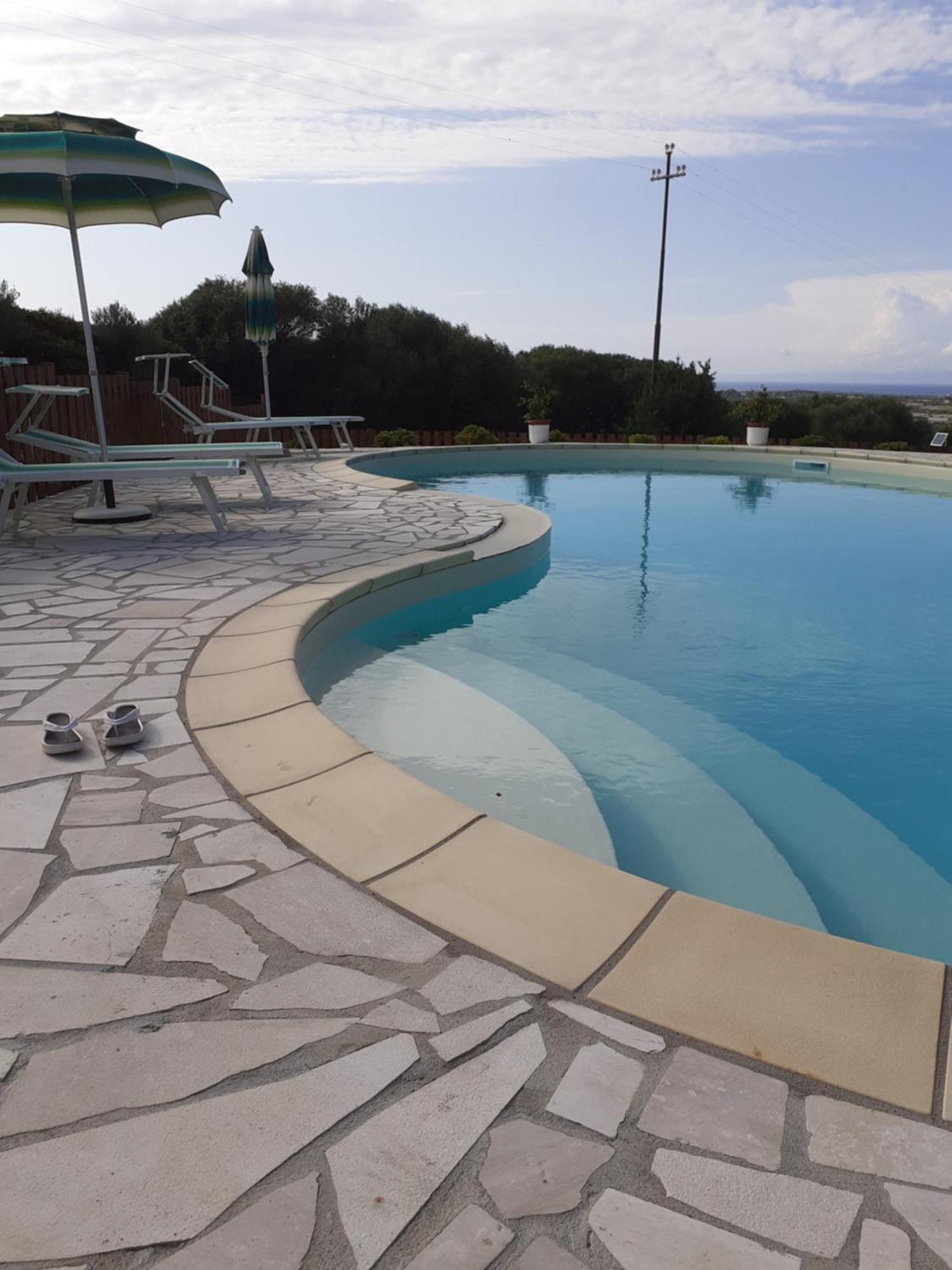 Agriturismo Gli Olivastri Appartamento Corbezzolo Con Piscina E Vista Mare,Climatizzatore,Wifi Aglientu Exterior foto